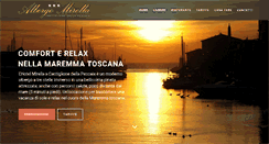 Desktop Screenshot of albergomirella.it